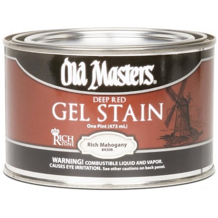 Old Masters 1 Pint Rich Mahogany Gel Stain OL310243